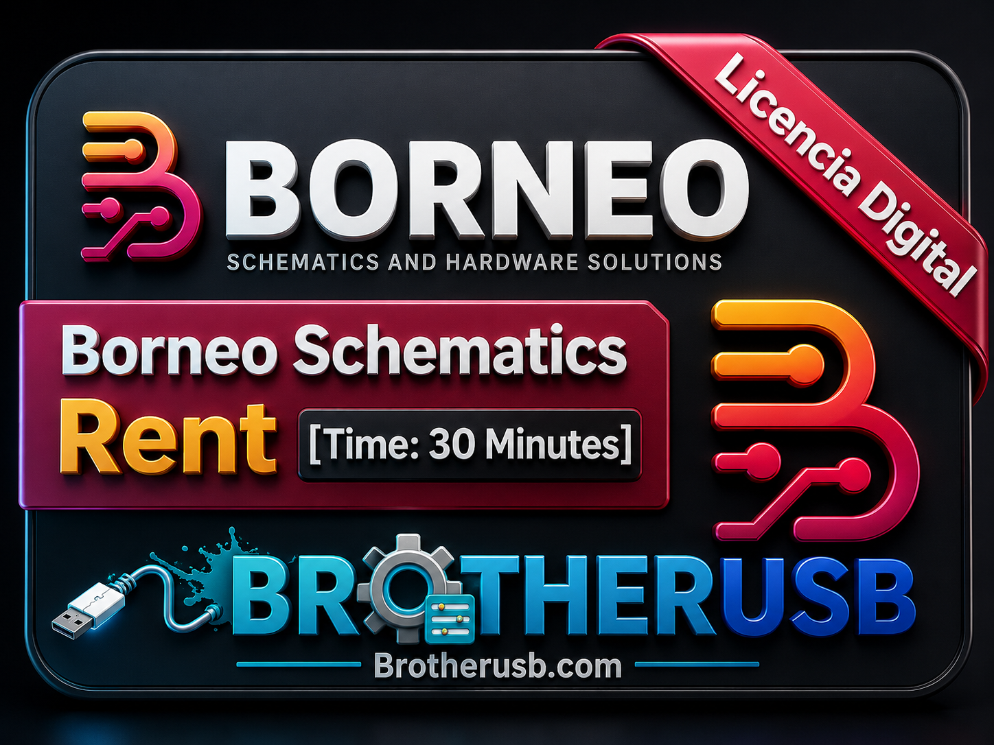 ♨️ Borneo Schematics Rent [Time: 30 Minutes] ♨️