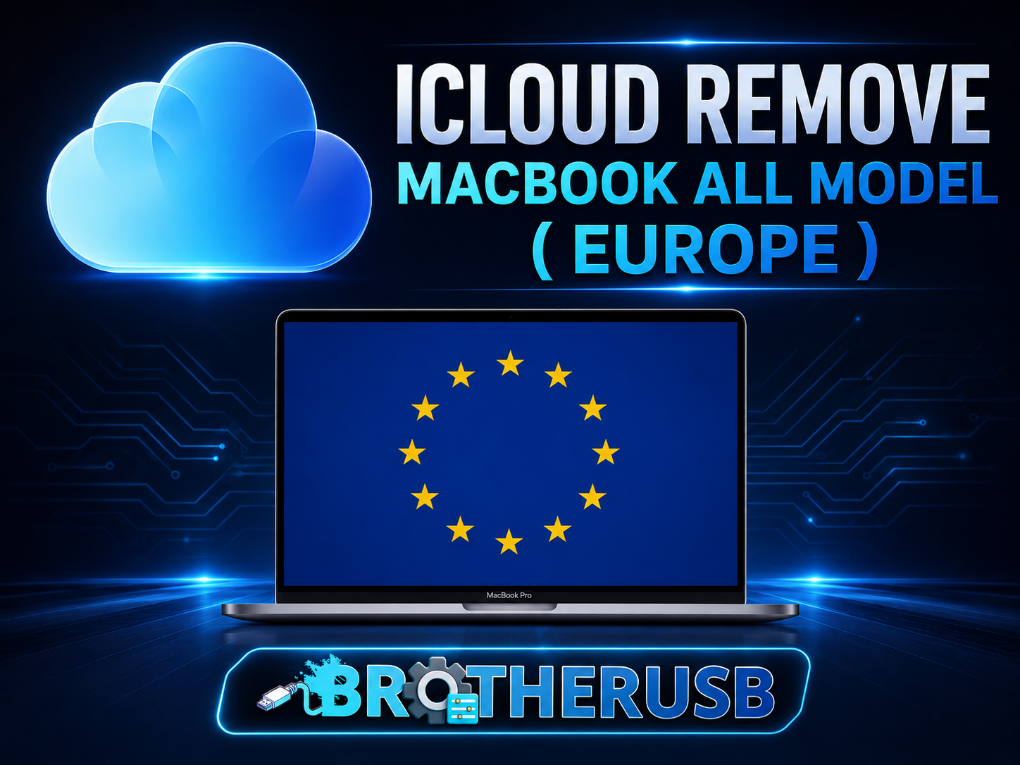 Cloud Clean Unlock - MacBook Any Models (CLEAN SN | EUROPE) - [Success Rate: 80%]