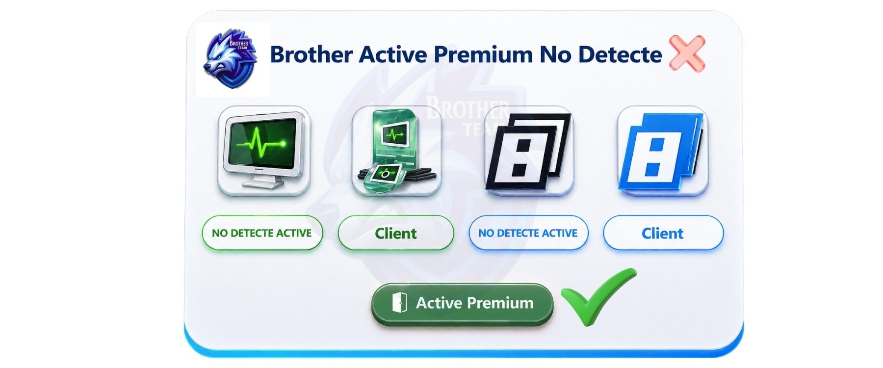 ACTIVE BROTHER PREMIUM NO DETECTE✔️