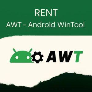 AWT Android Win Tool (Login + Password) [Time: 48 Hours] Server 2