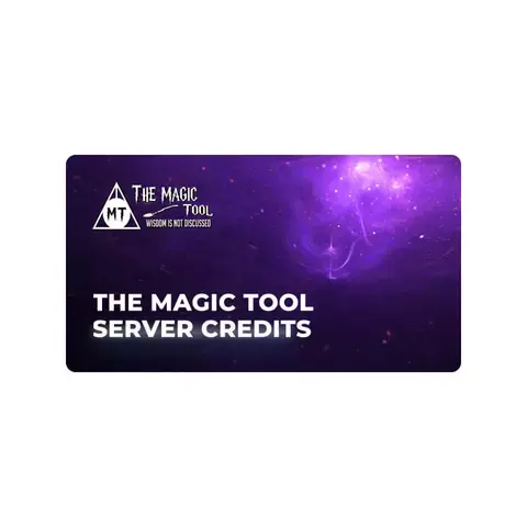 The Magic Tool - Credit Refill - (New User)