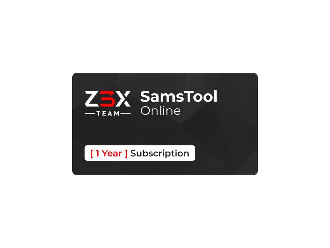 Z3X Sams Tool 1 Year Activation (Digital License)